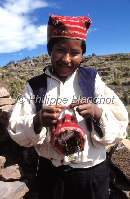 perou 22.JPG - Ile de TaquiléLac TiticacaPérou